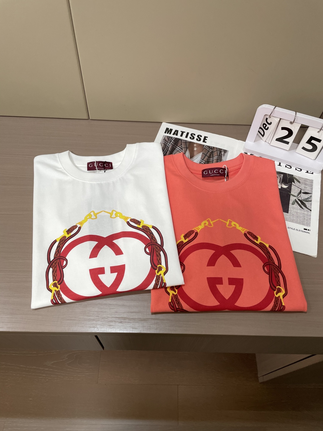 Gucc 2026春夏新品 专柜同步上新！原版复刻，全品相 康利直喷印花工艺尺码S-XL