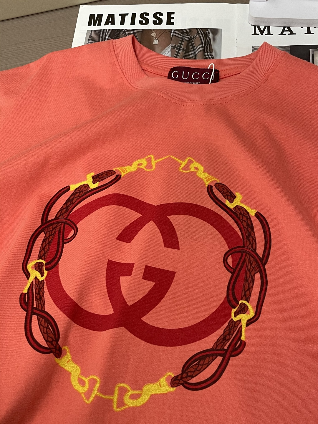 Gucc 2026春夏新品 专柜同步上新！原版复刻，全品相 康利直喷印花工艺尺码S-XL