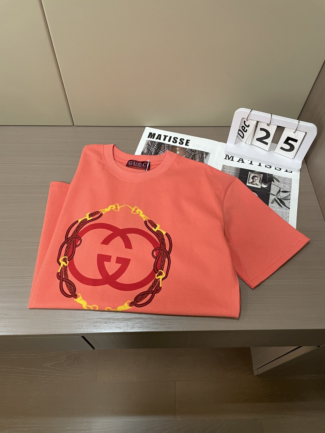 Gucc 2026春夏新品 专柜同步上新！原版复刻，全品相 康利直喷印花工艺尺码S-XL