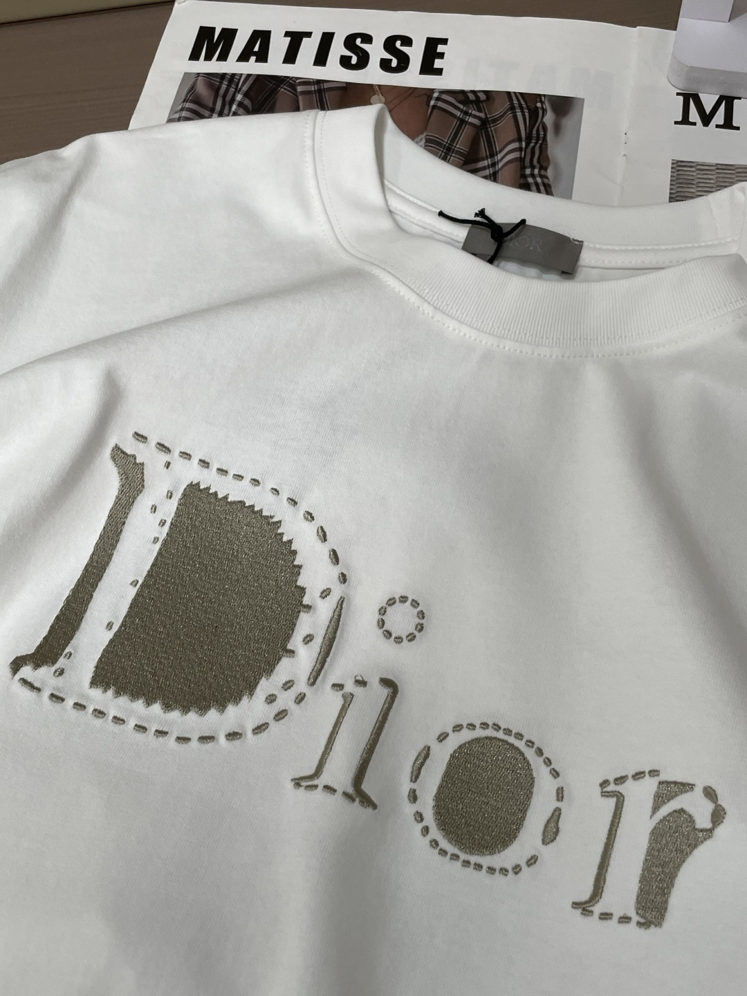 DIOR 2026春夏新品 专柜同步上新！原版复刻，全品相 重工刺绣尺码S-XL