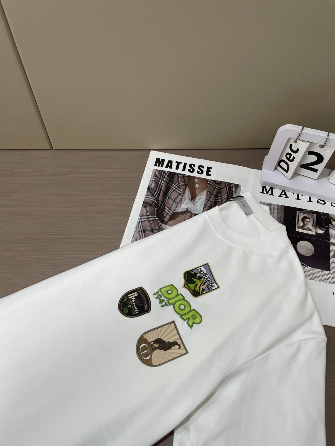 DIOR 2026春夏新品 专柜同步上新！原版复刻，全品相 重工刺绣尺码S-XL