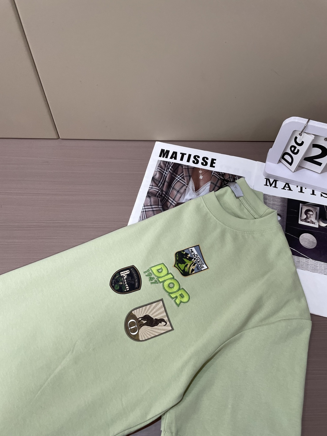 DIOR 2026春夏新品 专柜同步上新！原版复刻，全品相 重工刺绣尺码S-XL