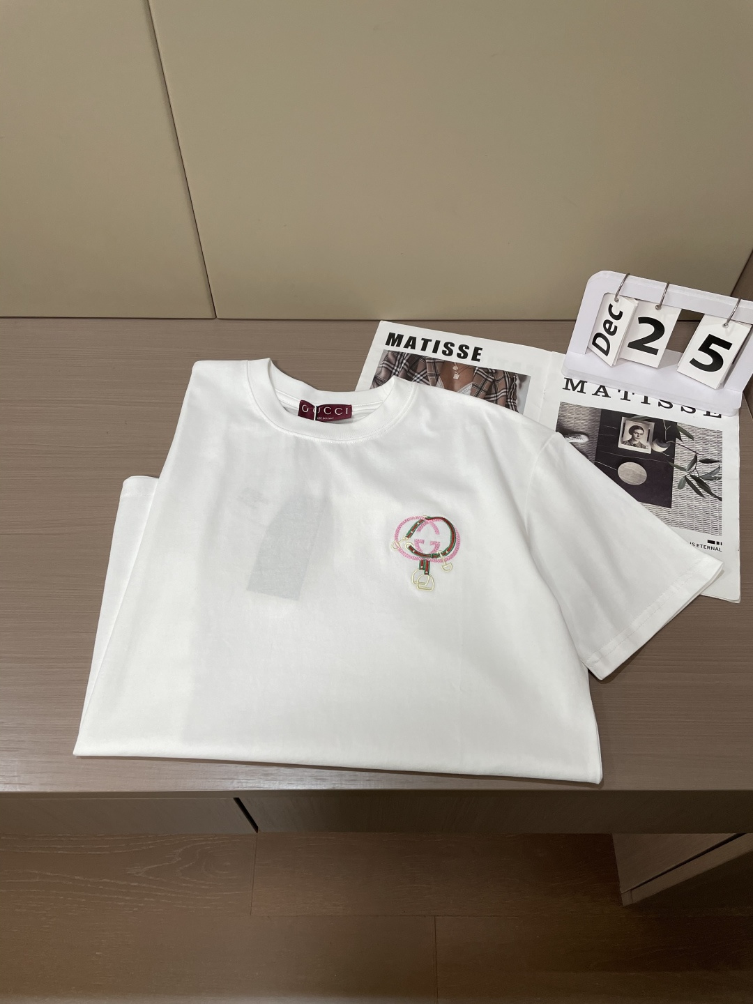 Gucc 2026春夏新品 专柜同步上新！原版复刻，全品相 重工刺绣尺码S-XL