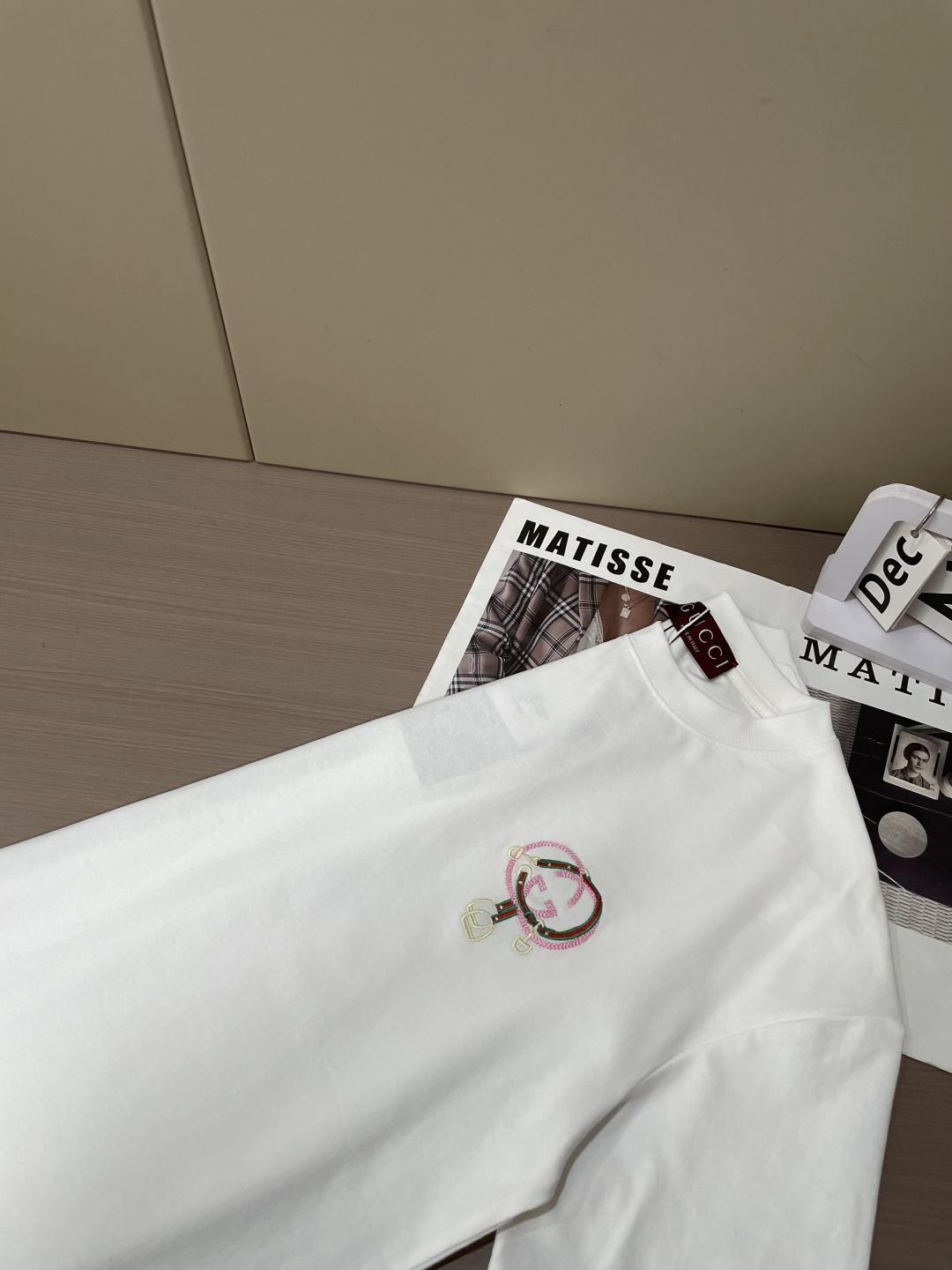 Gucc 2026春夏新品 专柜同步上新！原版复刻，全品相 重工刺绣尺码S-XL