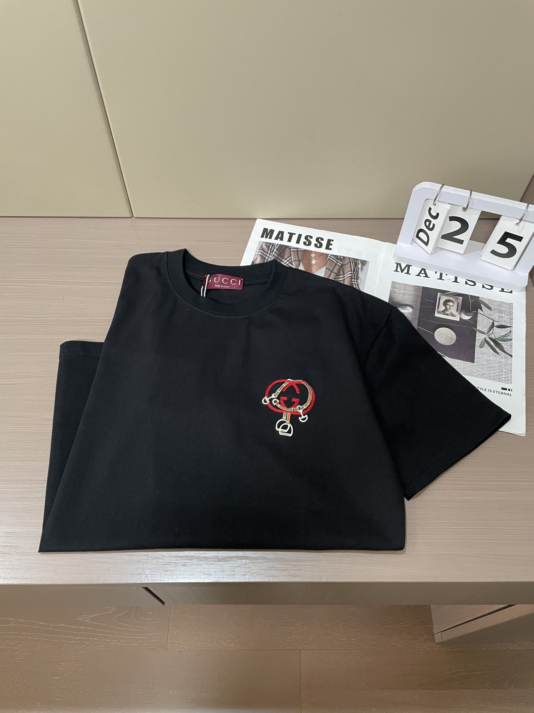 Gucc 2026春夏新品 专柜同步上新！原版复刻，全品相 重工刺绣尺码S-XL