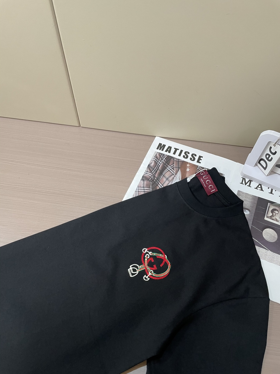 Gucc 2026春夏新品 专柜同步上新！原版复刻，全品相 重工刺绣尺码S-XL