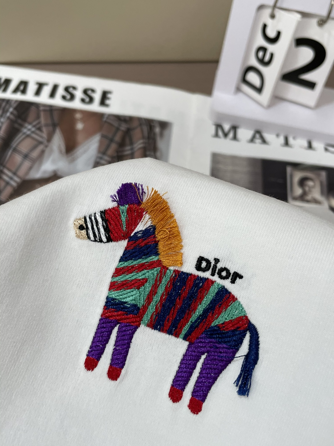 Dior 2026春夏新品 专柜同步上新！原版复刻，全品相 重工刺绣尺码S-XL