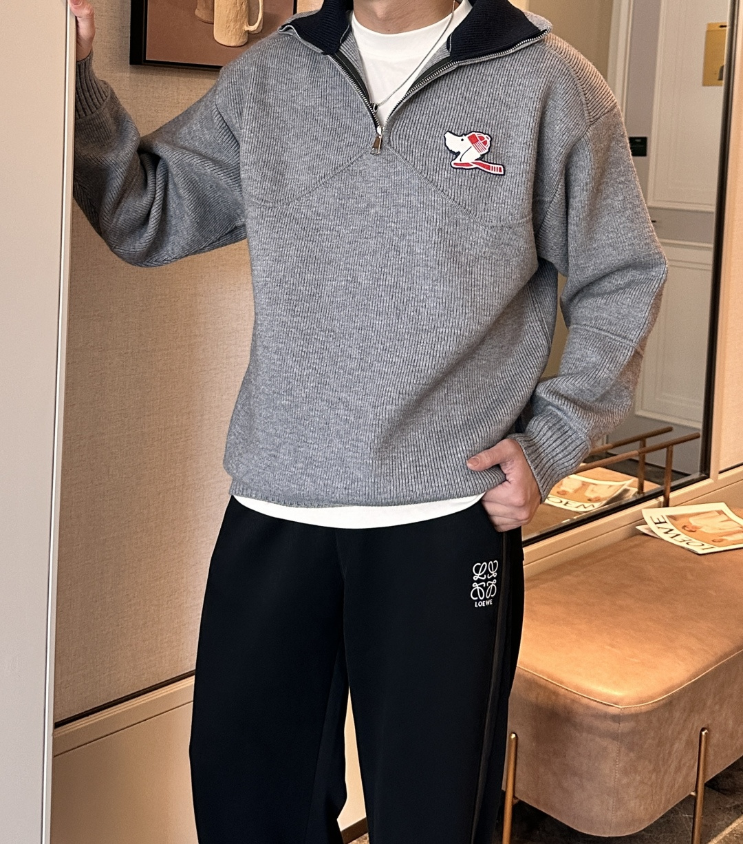 支持年后 TB 2025秋冬，渠道的精品狠货！！！今年最好看的休闲羊毛衣闭眼入！甄选新西兰进口羊毛混纺面