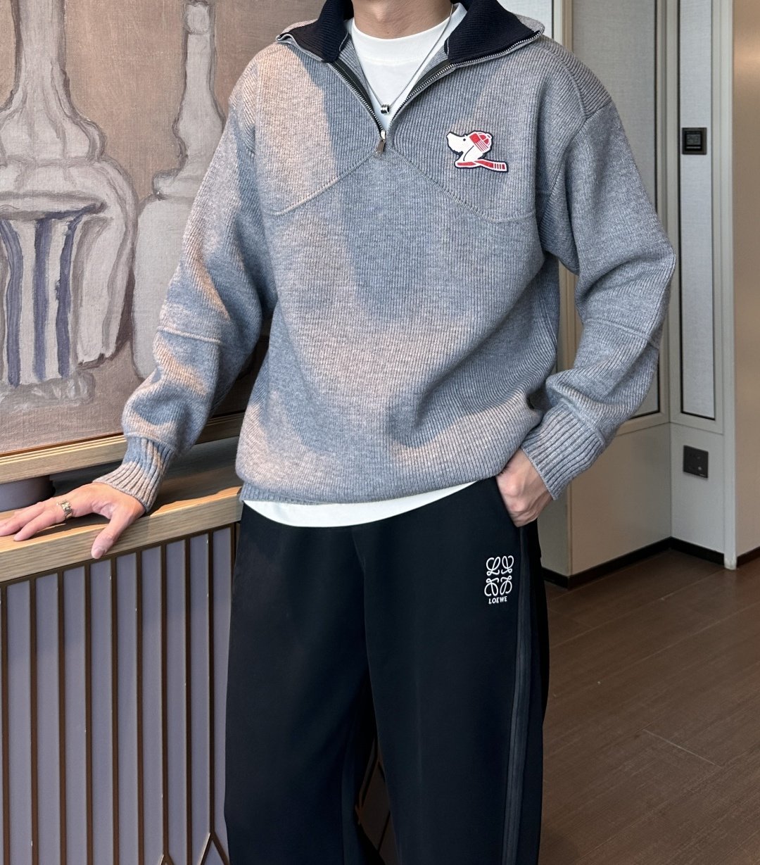 支持年后 TB 2025秋冬，渠道的精品狠货！！！今年最好看的休闲羊毛衣闭眼入！甄选新西兰进口羊毛混纺面