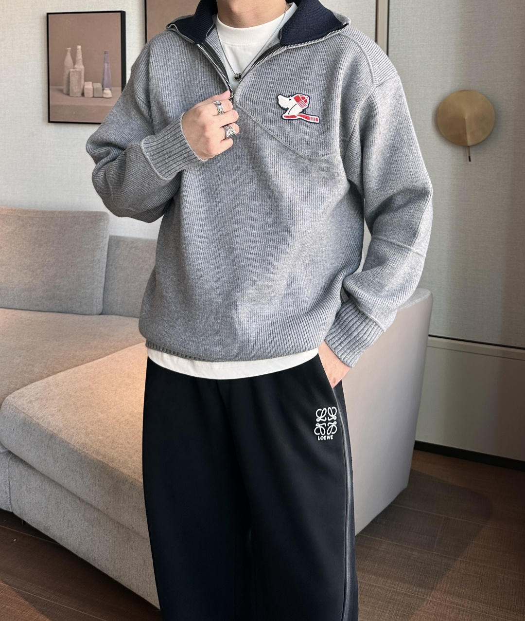 支持年后 TB 2025秋冬，渠道的精品狠货！！！今年最好看的休闲羊毛衣闭眼入！甄选新西兰进口羊毛混纺面