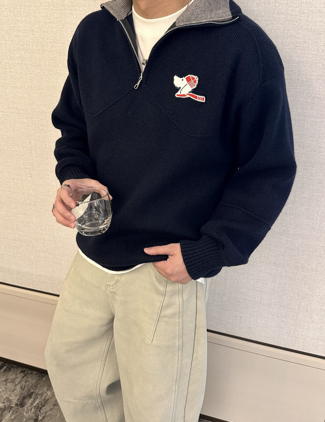 支持年后 TB 2025秋冬，渠道的精品狠货！！！今年最好看的休闲羊毛衣闭眼入！甄选新西兰进口羊毛混纺面