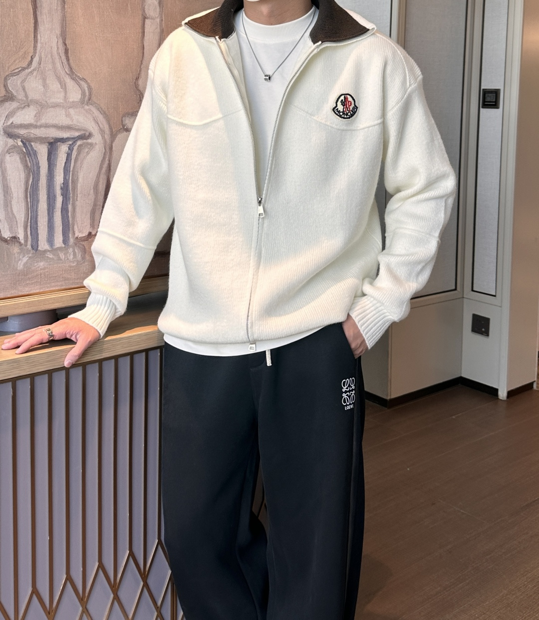 支持年后 蒙口 新款开衫针织毛衣！经典永不过时！外观简洁干净，秋日可以单穿，深冬最为内搭！定制进口高支数