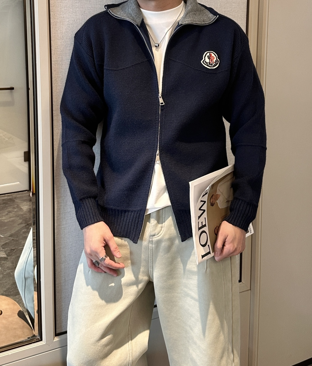 支持年后 蒙口 新款开衫针织毛衣！经典永不过时！外观简洁干净，秋日可以单穿，深冬最为内搭！定制进口高支数