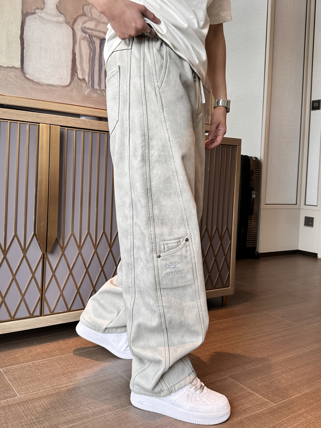 始祖鸟 2025秋冬最新系列男士加厚休闲裤！内里加绒，非常保暖，北方的宝子们赶紧备上！采用客供弹力柔棉材