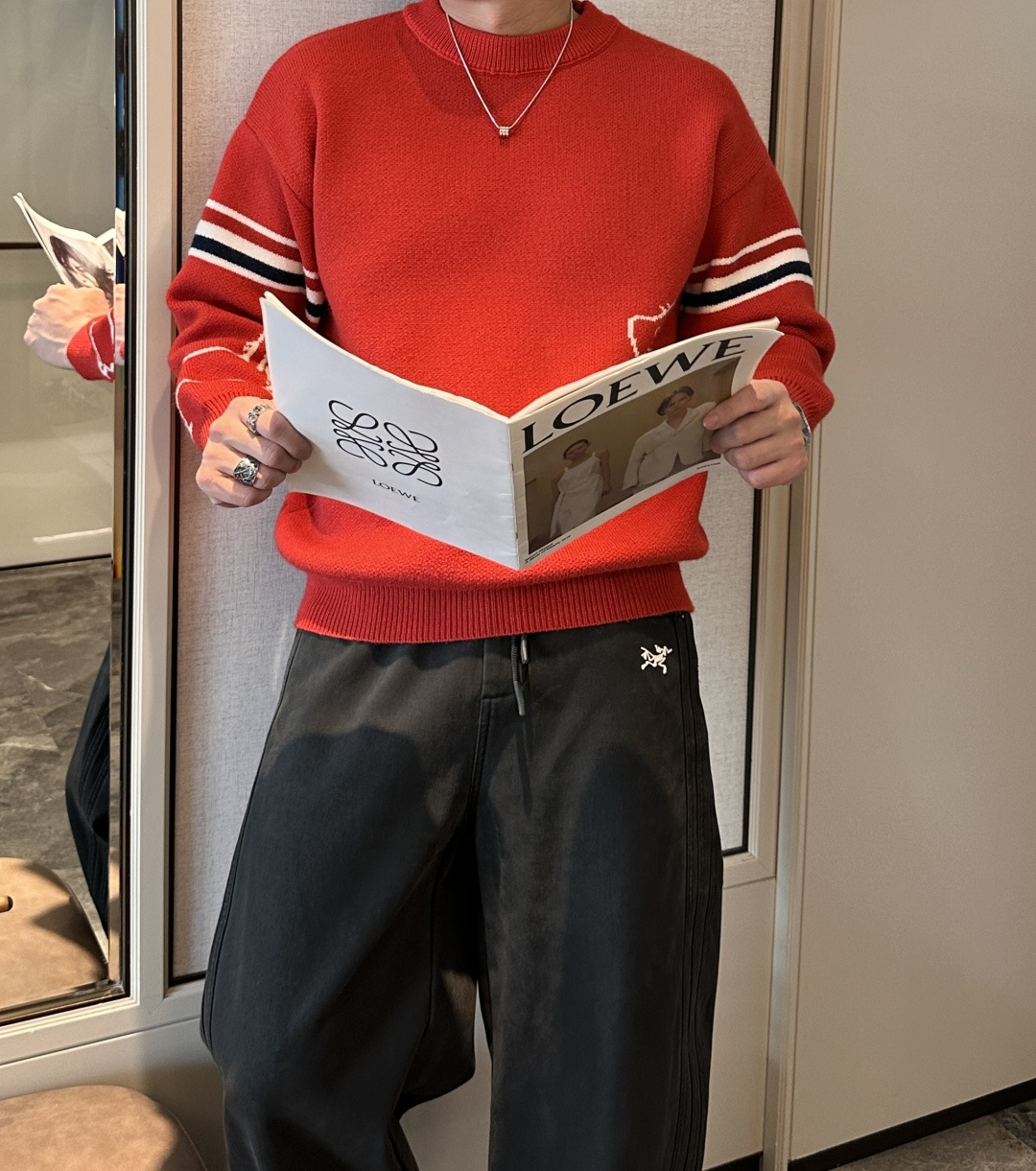 支持年后 TB 重磅推荐！2025aw秋冬新款 专柜同步 时尚经典基础款针织衫 秋冬必备款 采用针织衫加