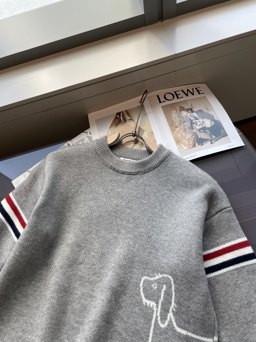 支持年后 TB 重磅推荐！2025aw秋冬新款 专柜同步 时尚经典基础款针织衫 秋冬必备款 采用针织衫加