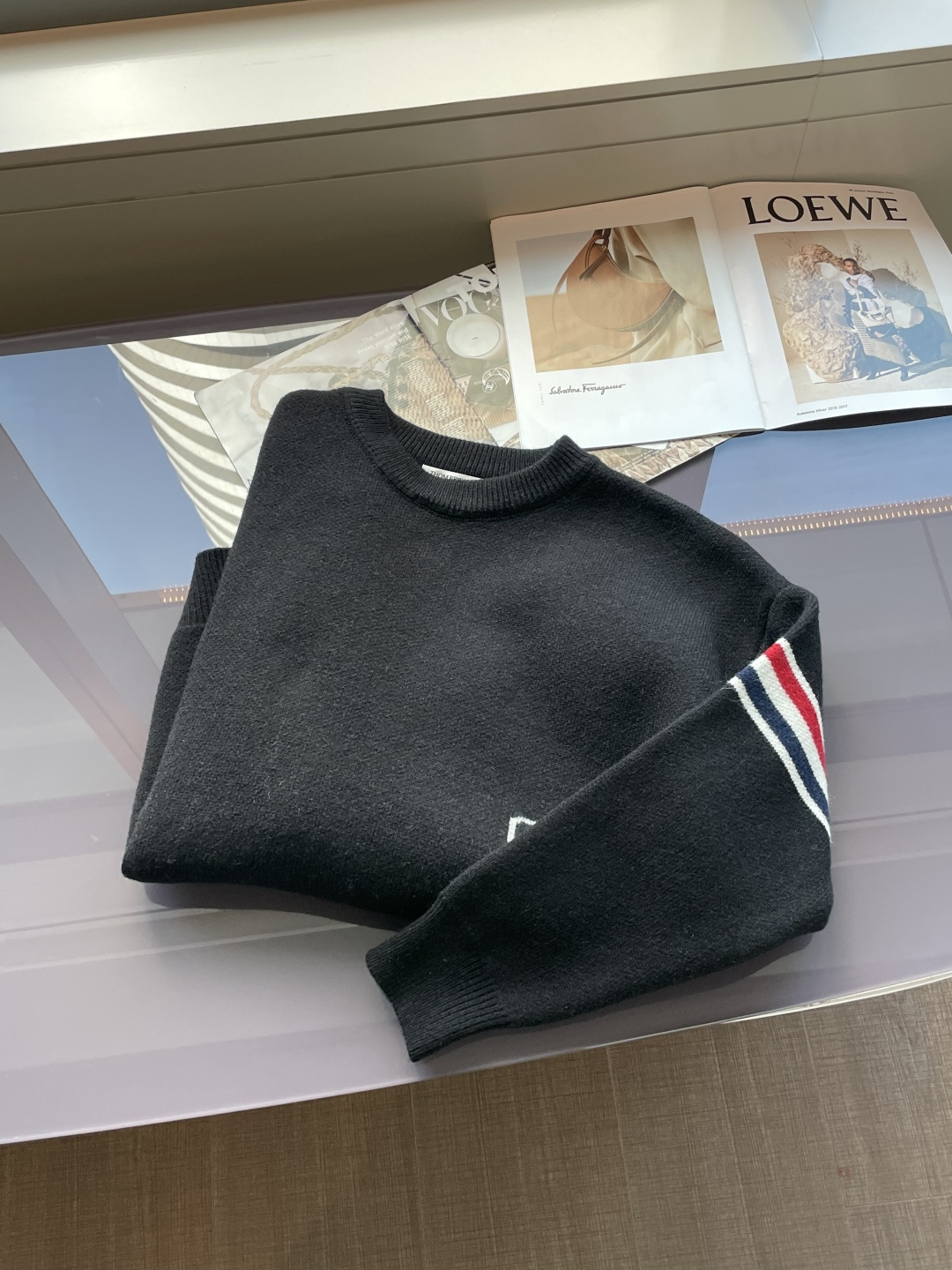 支持年后 TB 重磅推荐！2025aw秋冬新款 专柜同步 时尚经典基础款针织衫 秋冬必备款 采用针织衫加