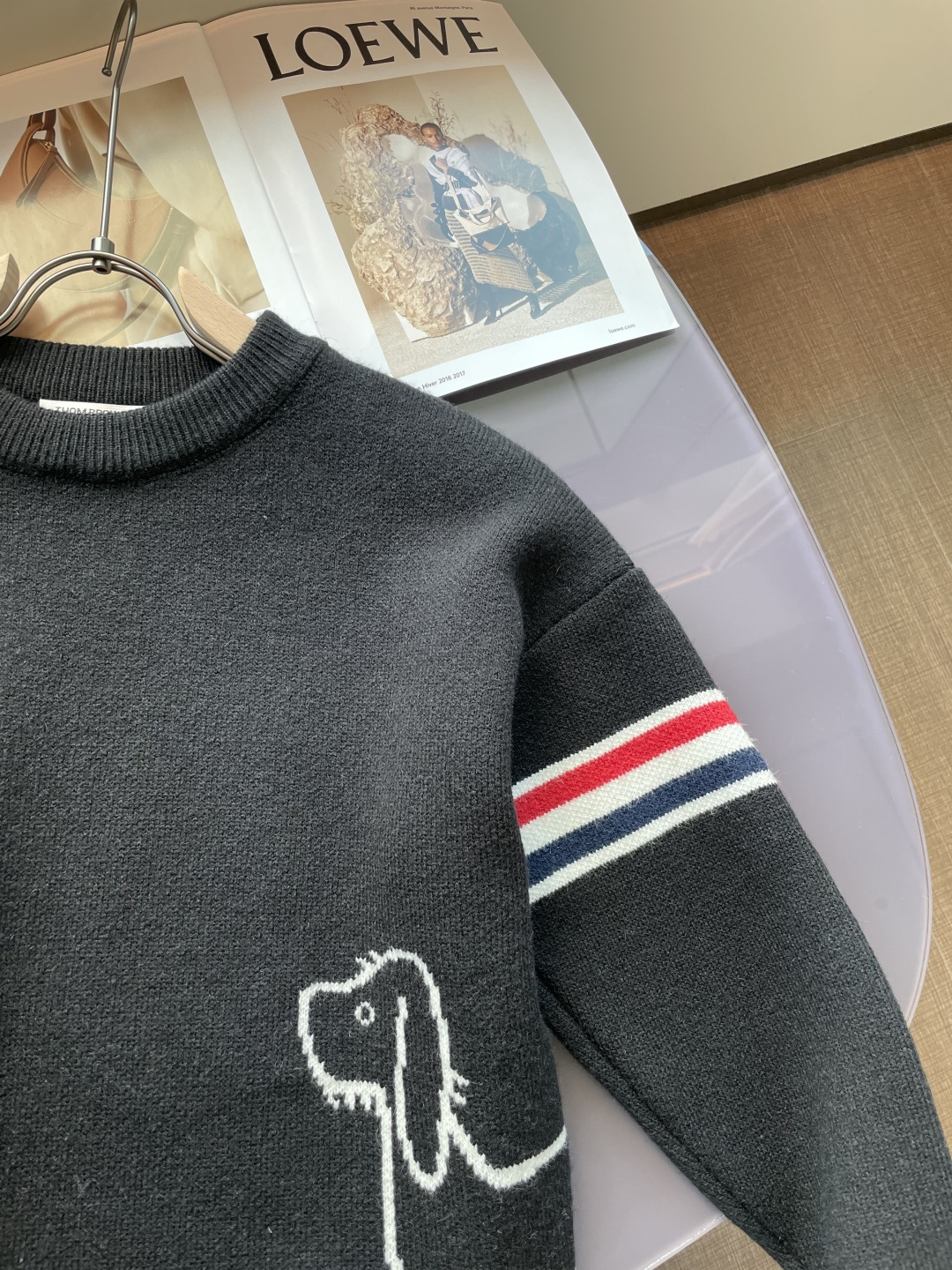 支持年后 TB 重磅推荐！2025aw秋冬新款 专柜同步 时尚经典基础款针织衫 秋冬必备款 采用针织衫加