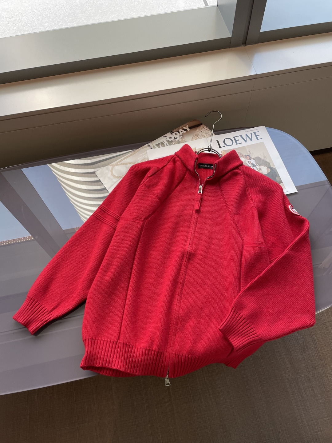 支持年后 加拿大🇨🇦鹅 新款开衫针织毛衣！经典永不过时！外观简洁干净，秋日可以单穿，深冬最为内搭！定制进