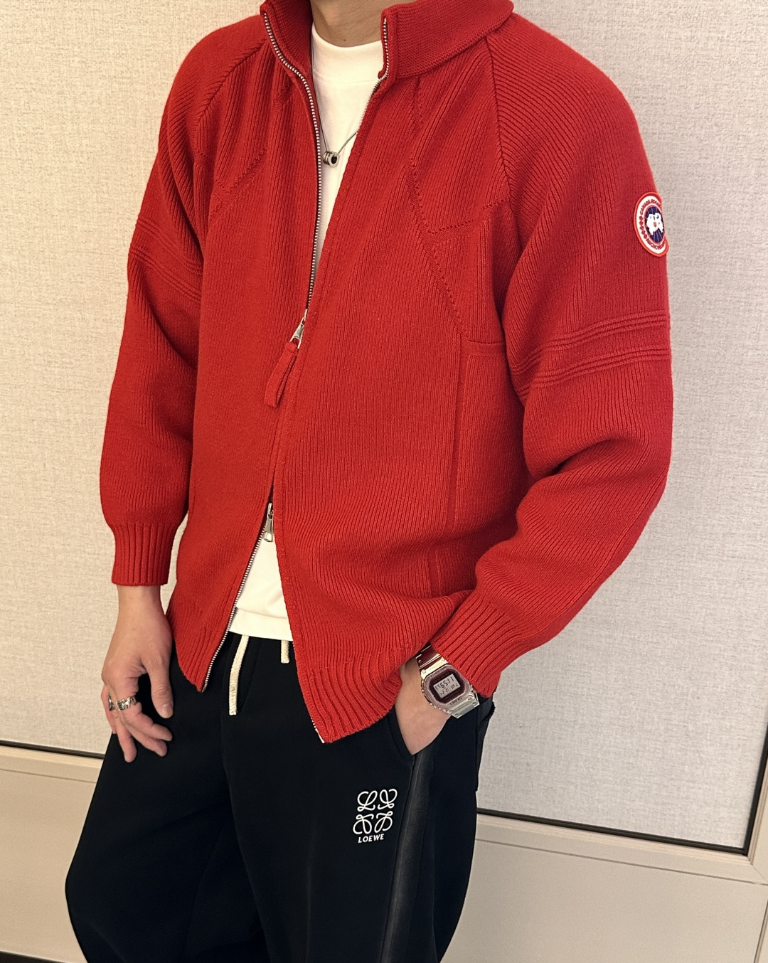 支持年后 加拿大🇨🇦鹅 新款开衫针织毛衣！经典永不过时！外观简洁干净，秋日可以单穿，深冬最为内搭！定制进