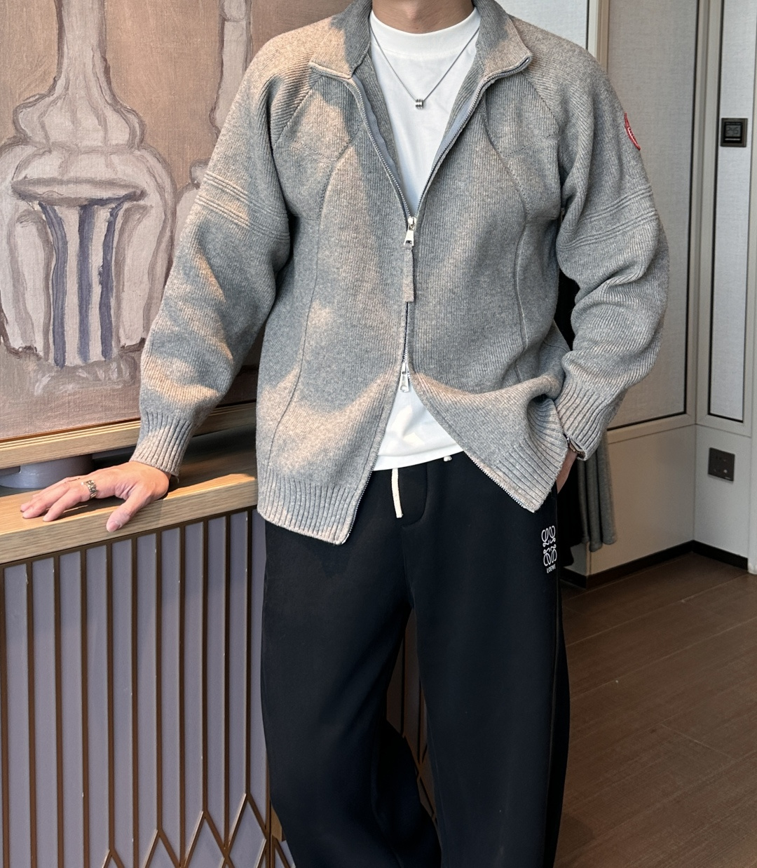 支持年后 加拿大🇨🇦鹅 新款开衫针织毛衣！经典永不过时！外观简洁干净，秋日可以单穿，深冬最为内搭！定制进