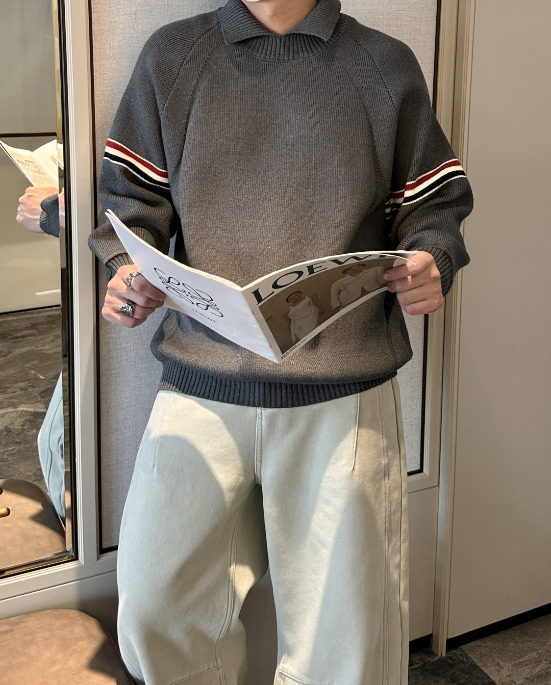 支持年后 TB 2025秋冬，渠道的精品狠货！！！今年最好看的休闲羊毛衣闭眼入！甄选新西兰进口羊毛混纺面