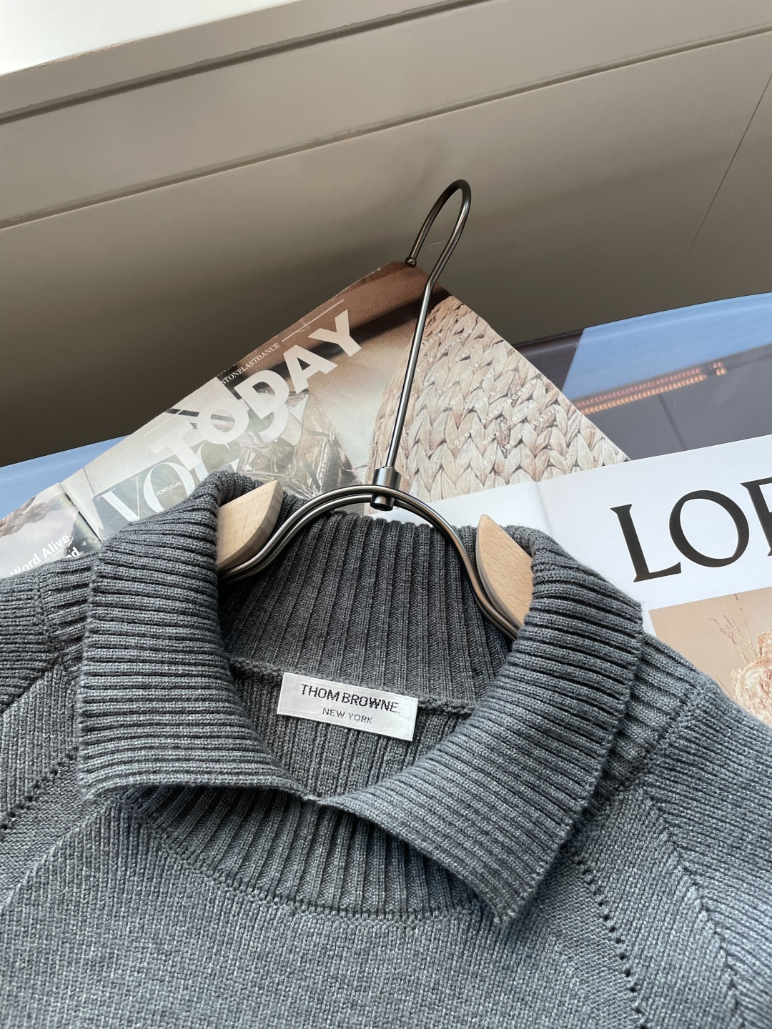 支持年后 TB 2025秋冬，渠道的精品狠货！！！今年最好看的休闲羊毛衣闭眼入！甄选新西兰进口羊毛混纺面