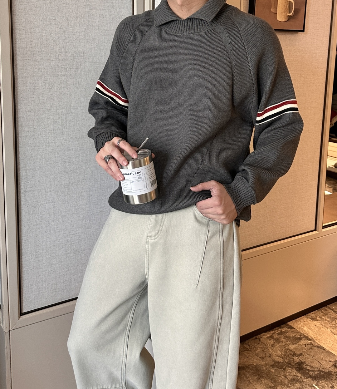 支持年后 TB 2025秋冬，渠道的精品狠货！！！今年最好看的休闲羊毛衣闭眼入！甄选新西兰进口羊毛混纺面