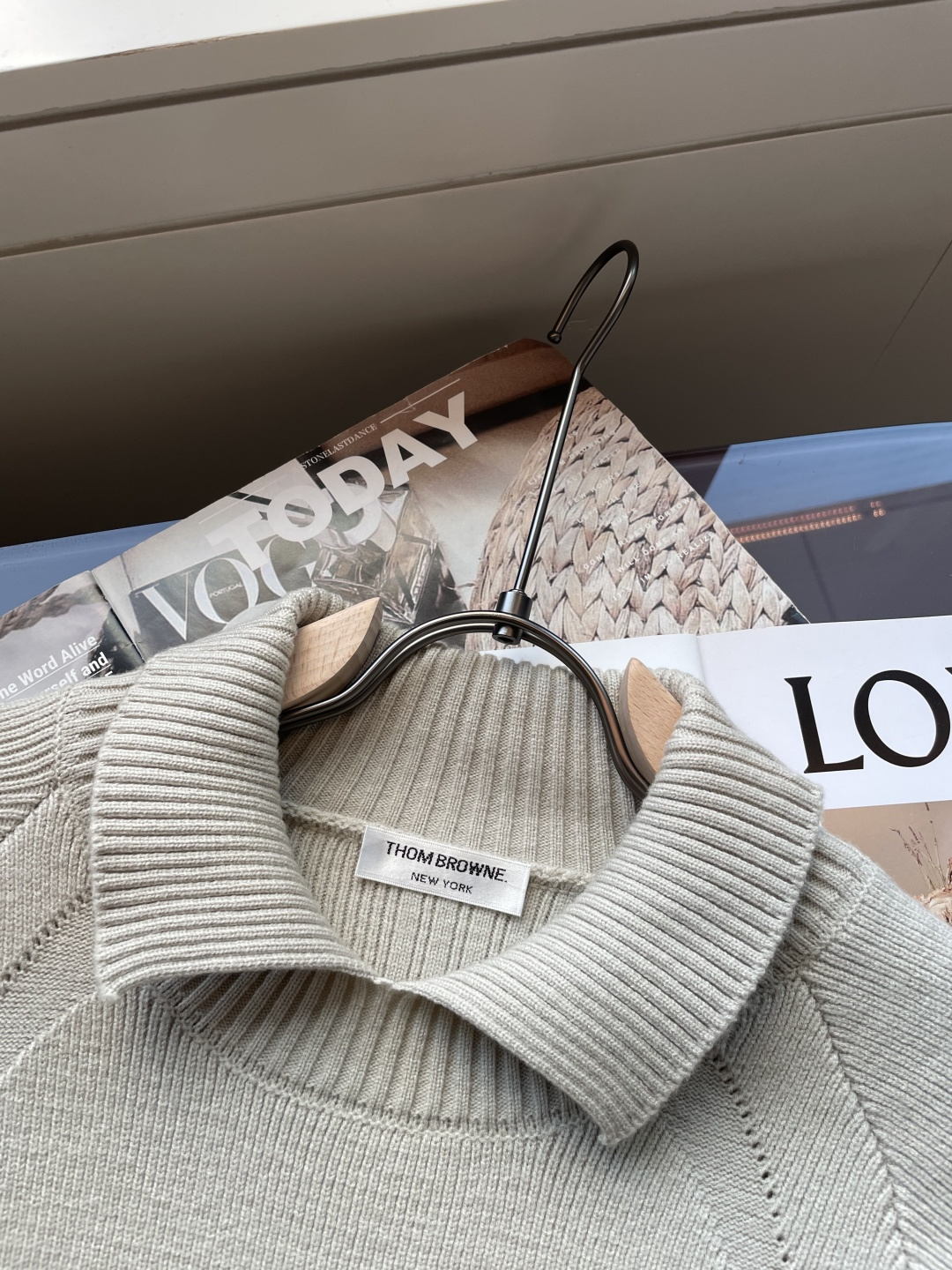 支持年后 TB 2025秋冬，渠道的精品狠货！！！今年最好看的休闲羊毛衣闭眼入！甄选新西兰进口羊毛混纺面