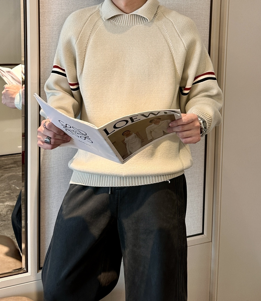 支持年后 TB 2025秋冬，渠道的精品狠货！！！今年最好看的休闲羊毛衣闭眼入！甄选新西兰进口羊毛混纺面