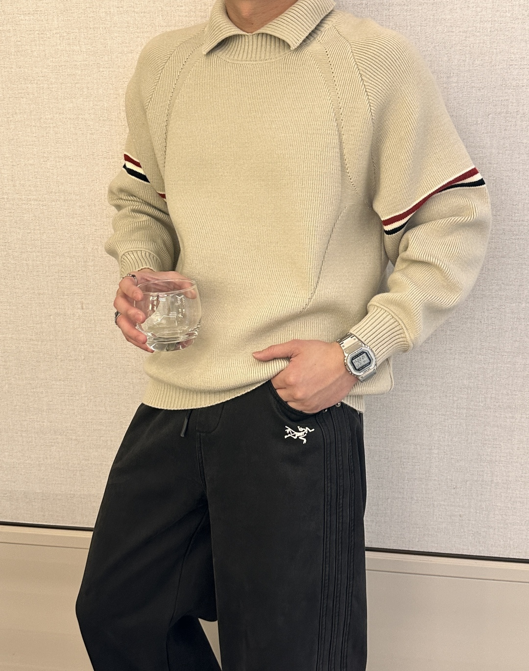 支持年后 TB 2025秋冬，渠道的精品狠货！！！今年最好看的休闲羊毛衣闭眼入！甄选新西兰进口羊毛混纺面