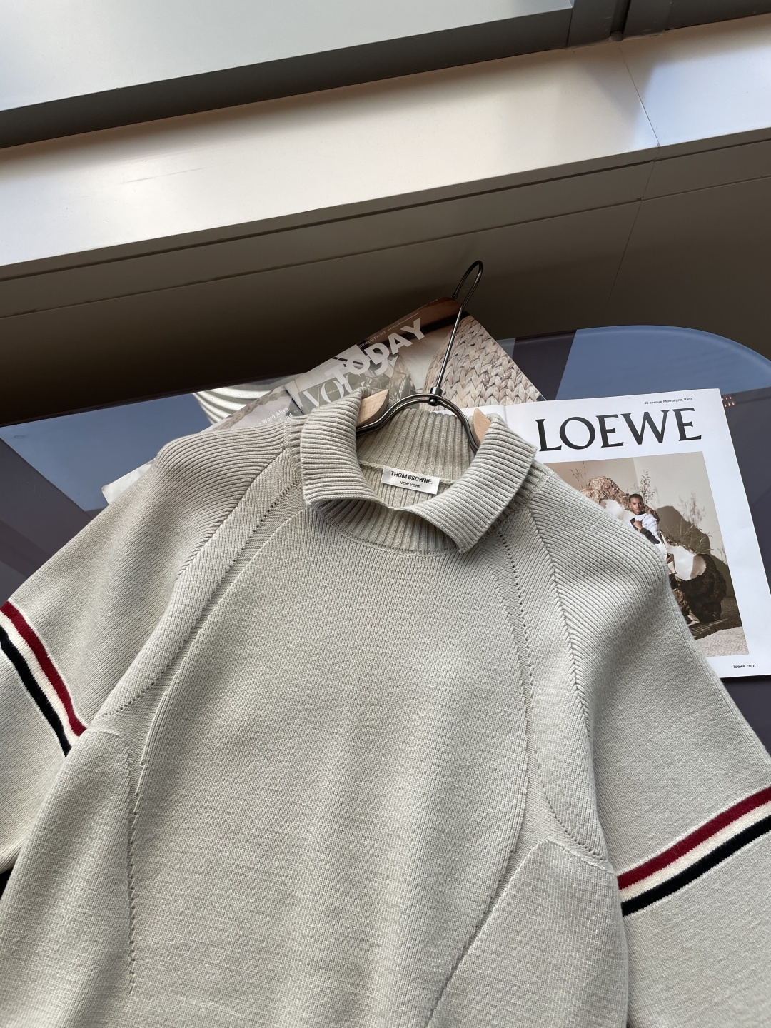 支持年后 TB 2025秋冬，渠道的精品狠货！！！今年最好看的休闲羊毛衣闭眼入！甄选新西兰进口羊毛混纺面