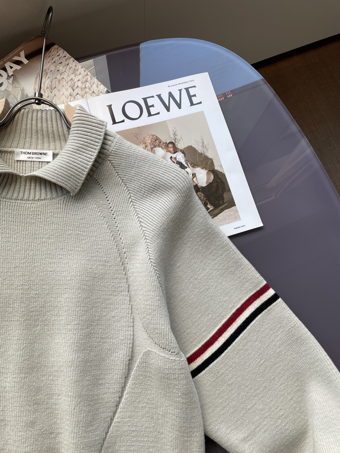 支持年后 TB 2025秋冬，渠道的精品狠货！！！今年最好看的休闲羊毛衣闭眼入！甄选新西兰进口羊毛混纺面