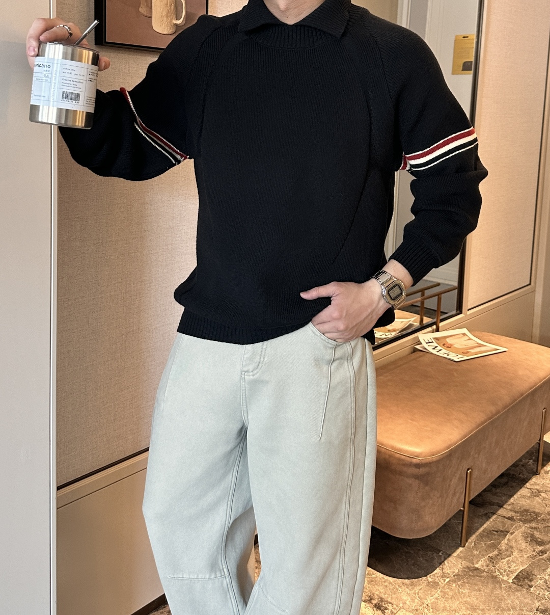 支持年后 TB 2025秋冬，渠道的精品狠货！！！今年最好看的休闲羊毛衣闭眼入！甄选新西兰进口羊毛混纺面