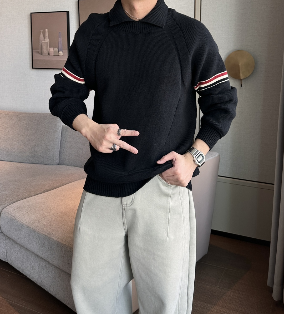 支持年后 TB 2025秋冬，渠道的精品狠货！！！今年最好看的休闲羊毛衣闭眼入！甄选新西兰进口羊毛混纺面