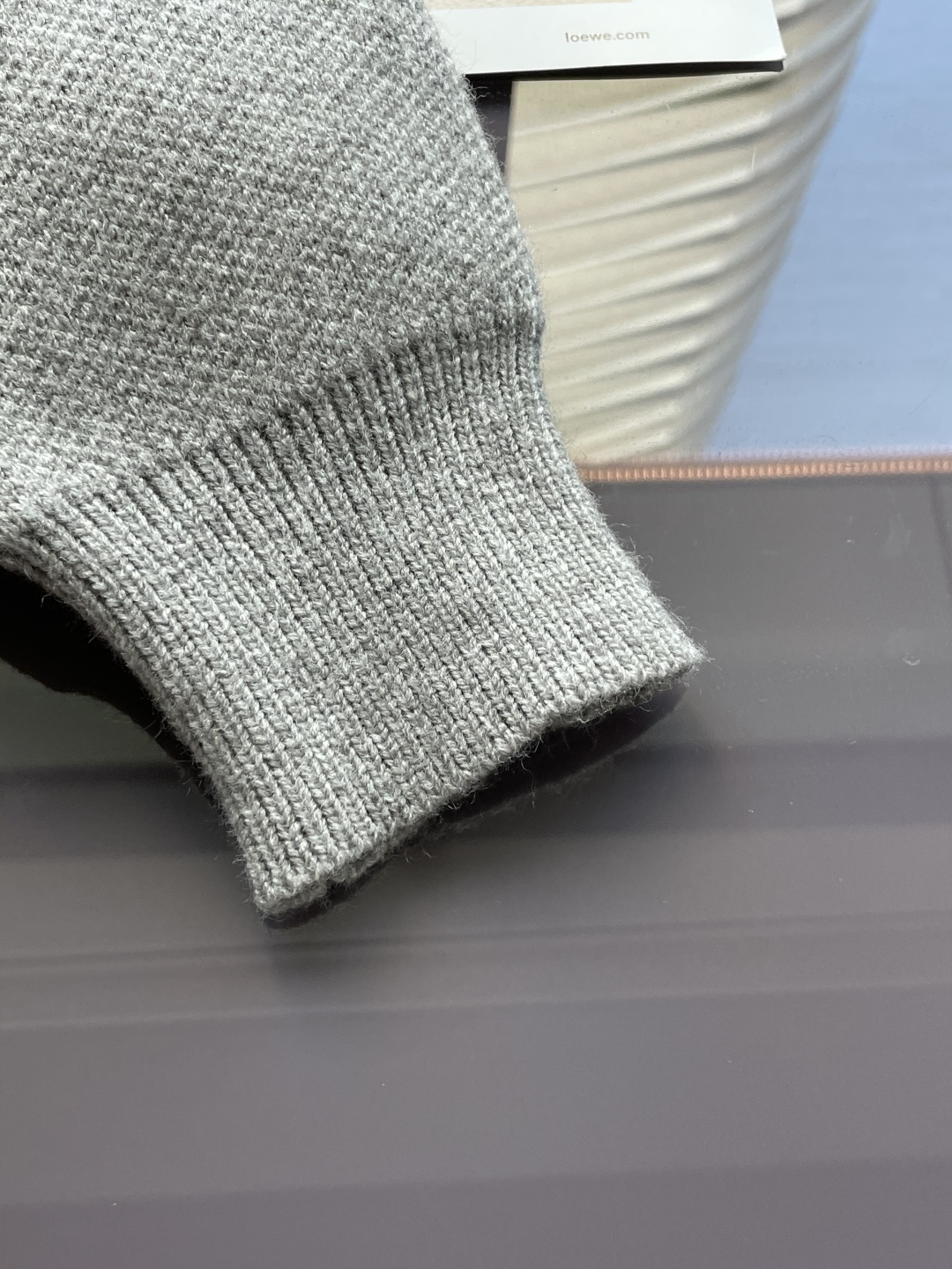 支持年后 TB FW25秋冬新品经典开衫毛衣-对色定染羊毛混纺棉纱线，高克重高密度超高品质，毛料柔软细腻