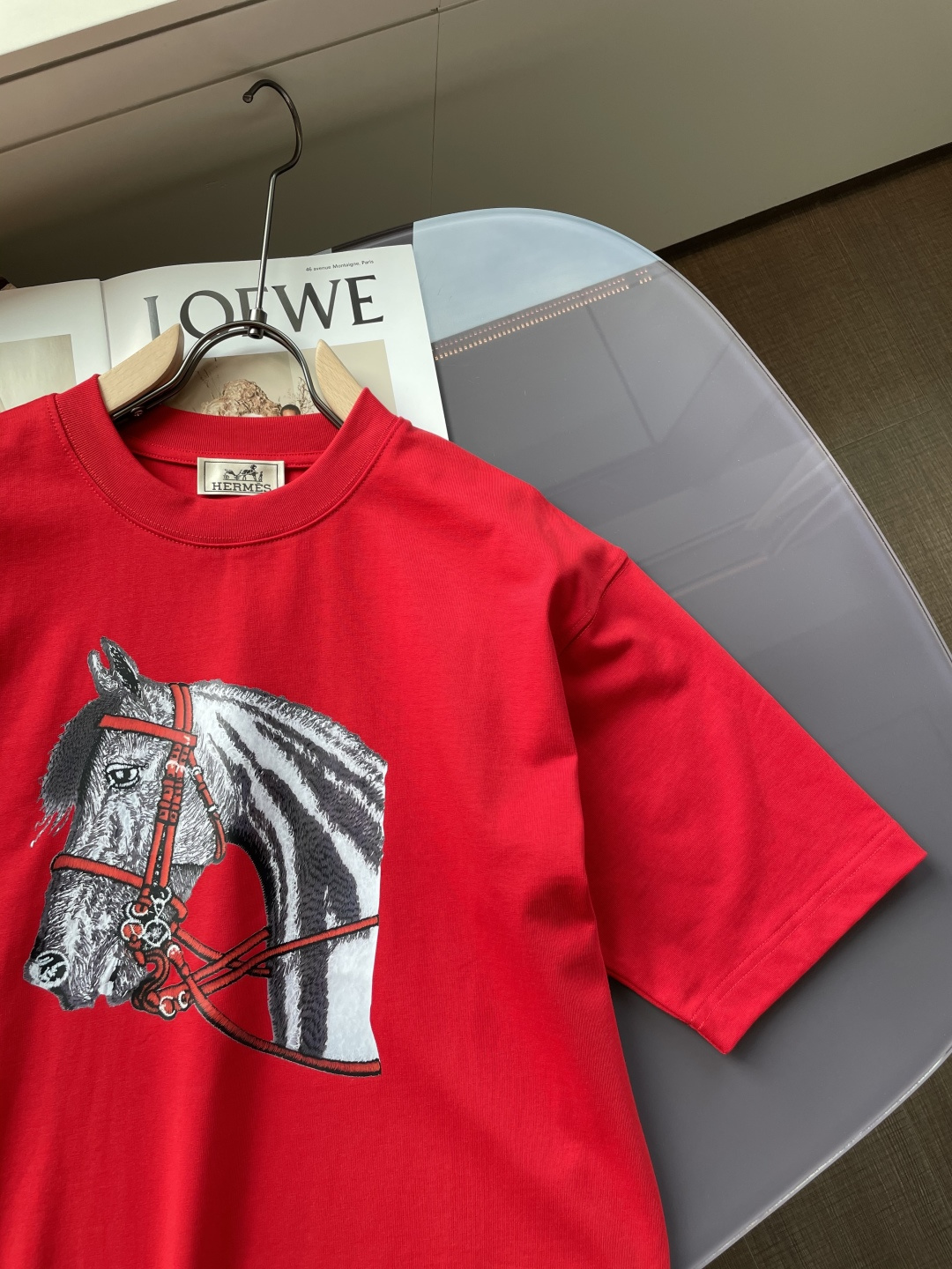 . 爱🐎仕2026春夏款/官网同步面料采用重磅纯棉精梳棉面料，OS宽松版型，上身版型超正！日常百搭，衣橱