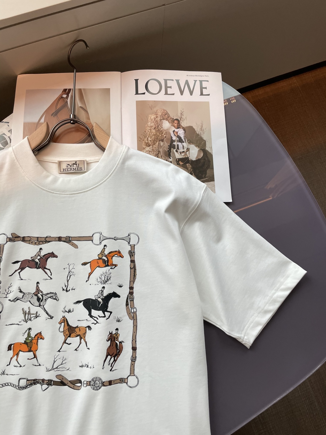. 爱🐎仕2026春夏款/官网同步面料采用重磅纯棉精梳棉面料，OS宽松版型，上身版型超正！日常百搭，衣橱