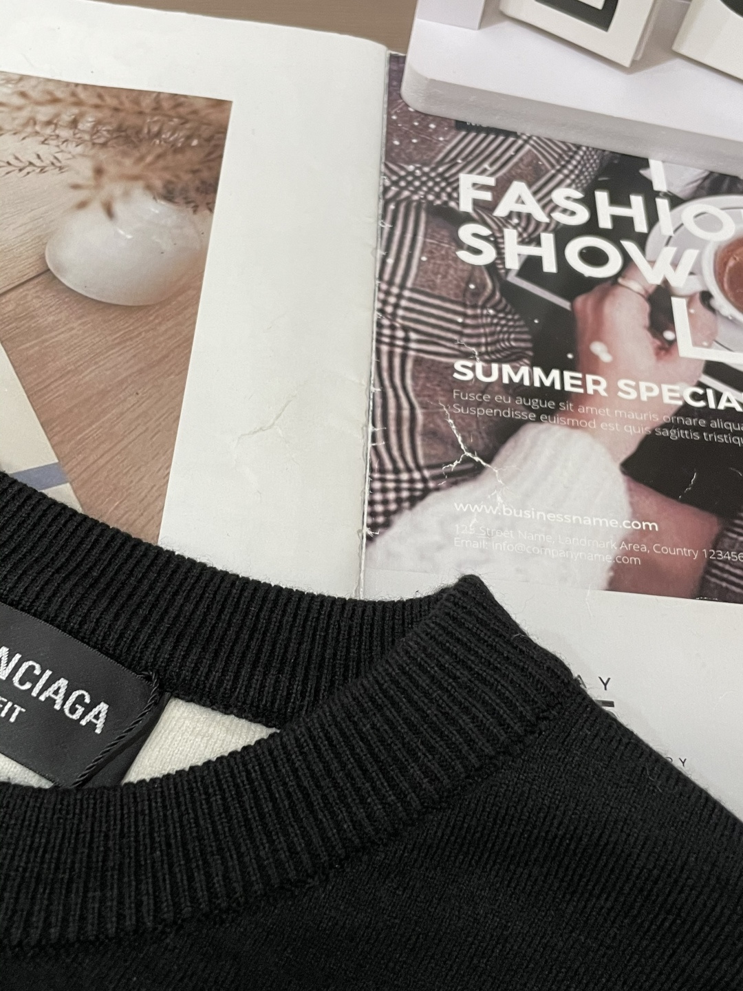 巴黎世家 2025秋冬 高奢圆领毛衣👫原厂代工 ，客供进口羊绒面料,细节辅料跟足原版，高端人士必备！尺码