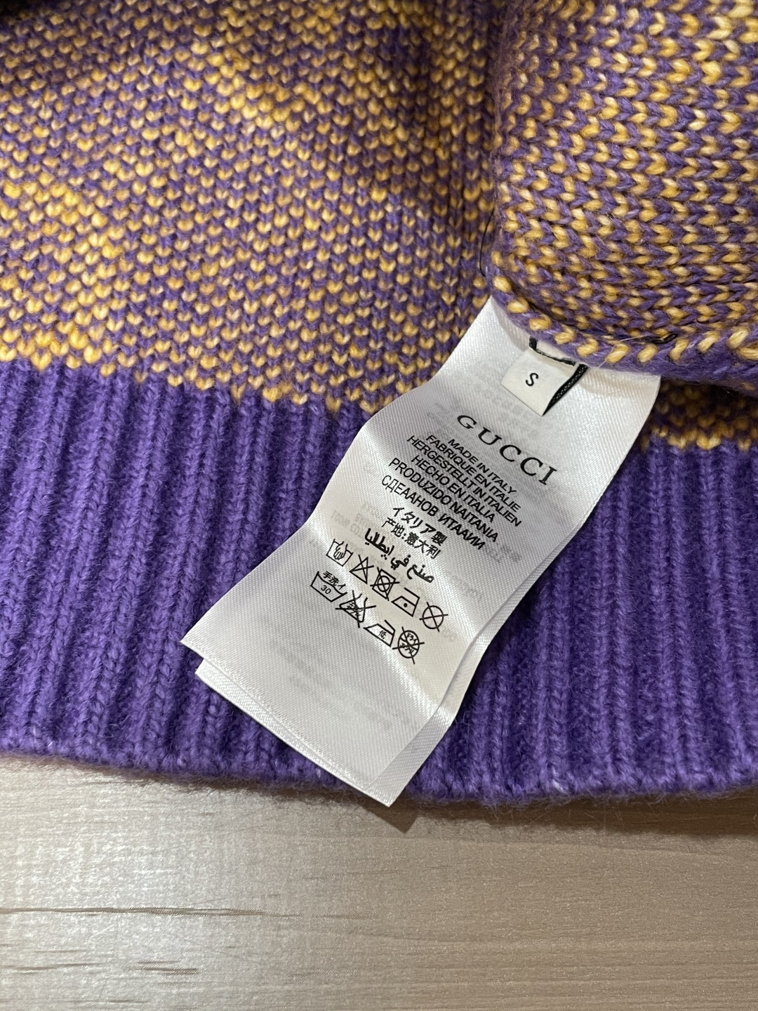 Gucc 2025秋冬 高奢毛衣👫原厂代工 ，客供进口羊绒面料,细节辅料跟足原版，高端人士必备！尺码 S
