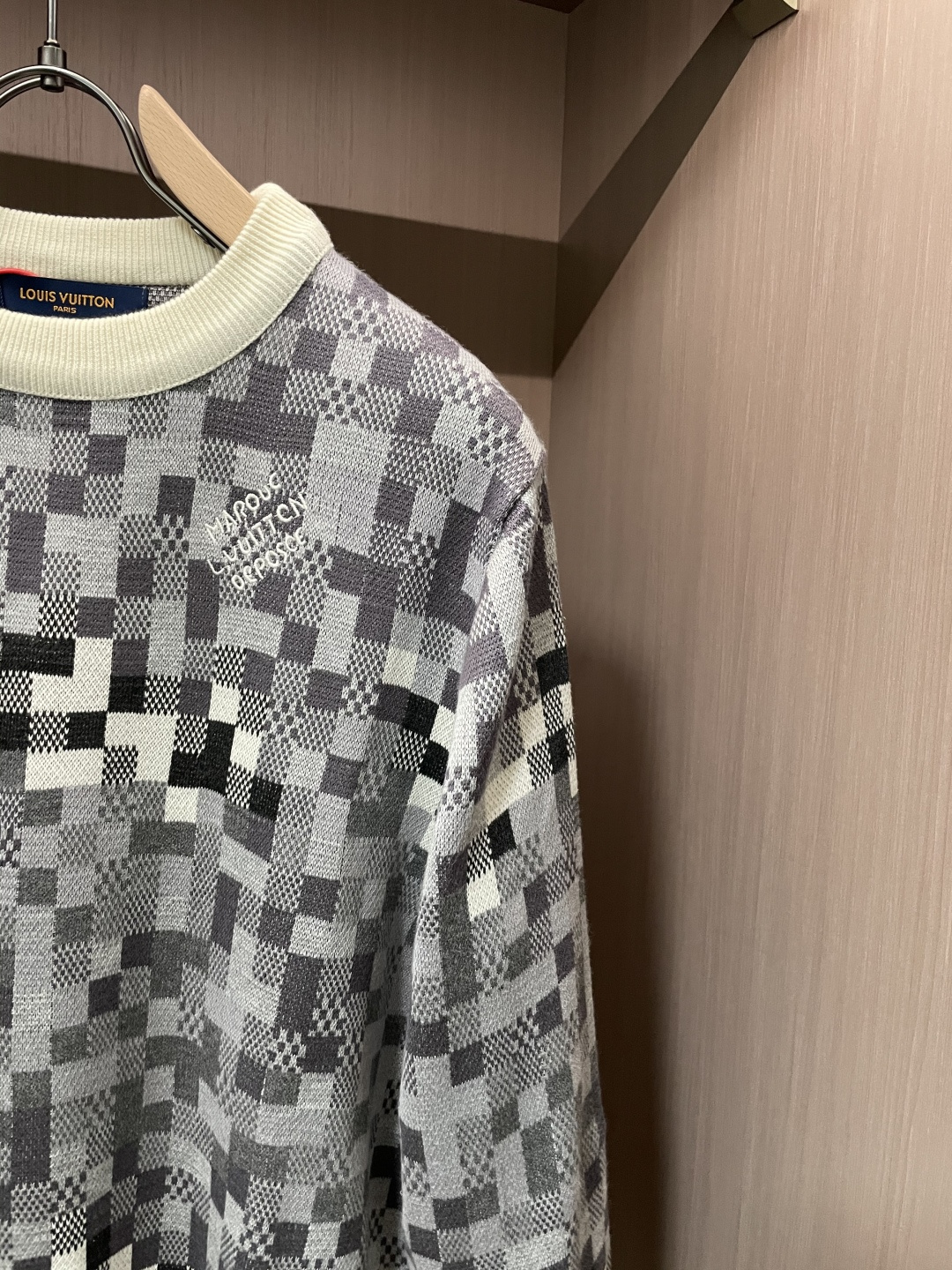 Lv 2025秋冬 高奢毛衣👫原厂代工 ，客供进口羊绒面料,细节辅料跟足原版，高端人士必备！尺码 S-X