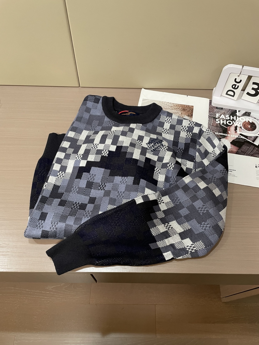 Lv 2025秋冬 高奢毛衣👫原厂代工 ，客供进口羊绒面料,细节辅料跟足原版，高端人士必备！尺码 S-X