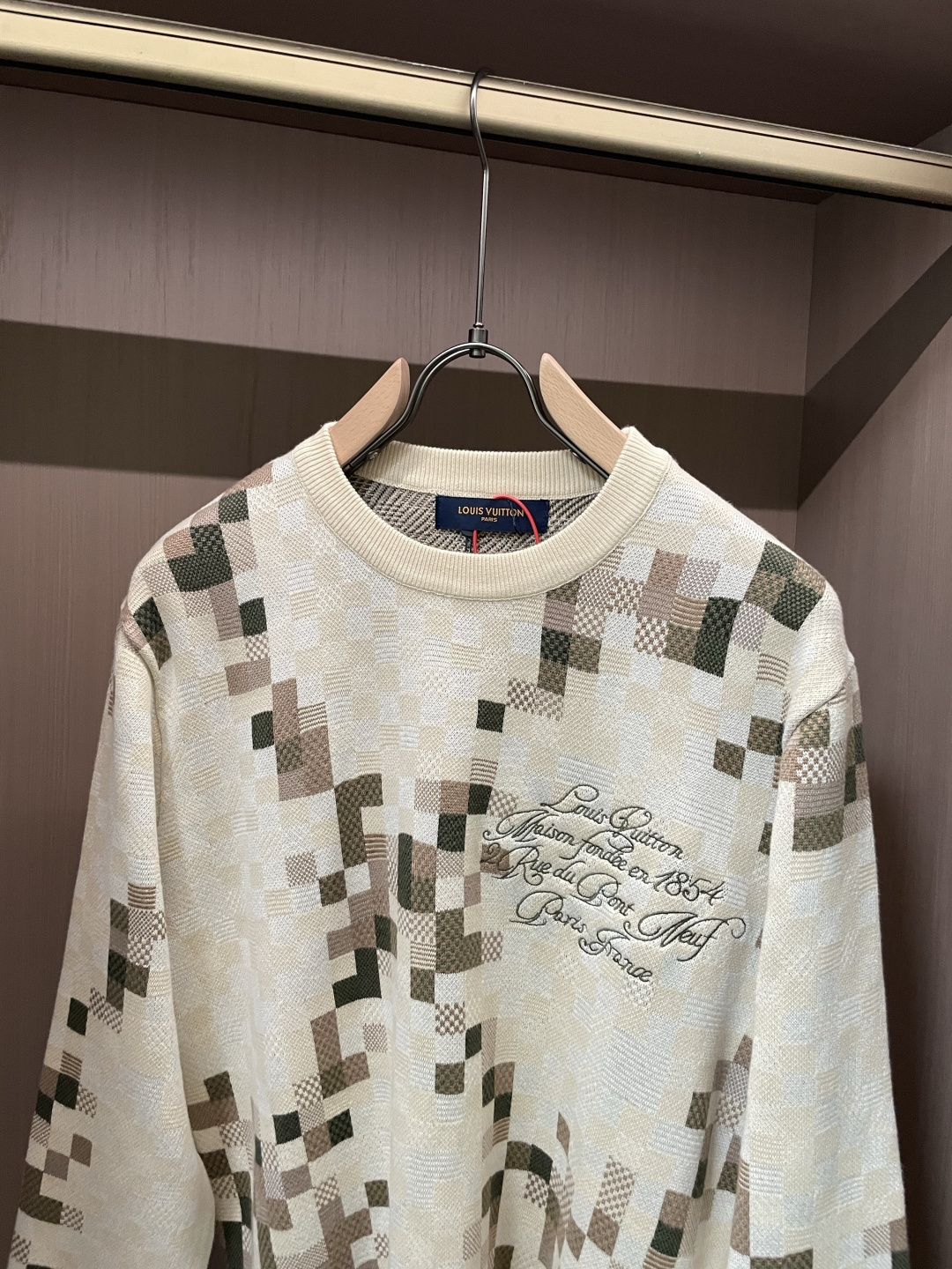 Lv 2025秋冬 高奢毛衣👫原厂代工 ，客供进口羊绒面料,细节辅料跟足原版，高端人士必备！尺码 S-X