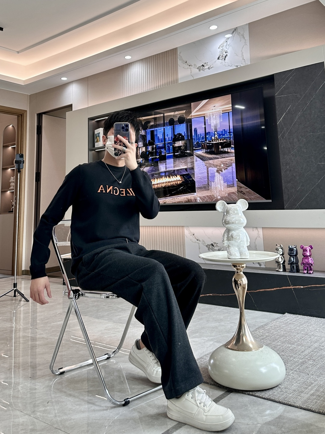 杰尼亚 重磅推荐！2025aw秋冬新款 专柜同步 时尚经典基础款针织衫 秋冬必备款 采用针织衫加厚毛衣，