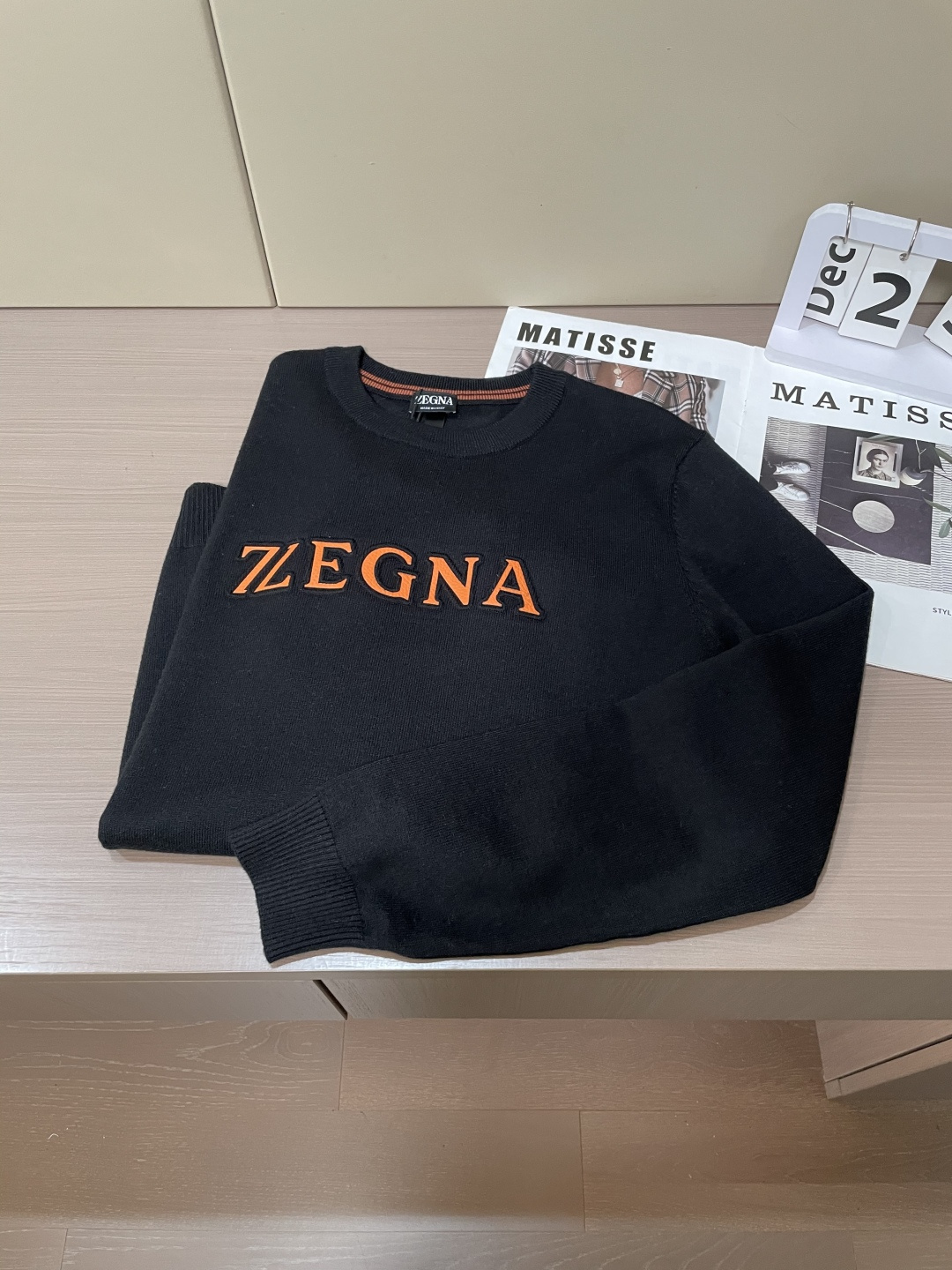 杰尼亚 重磅推荐！2025aw秋冬新款 专柜同步 时尚经典基础款针织衫 秋冬必备款 采用针织衫加厚毛衣，