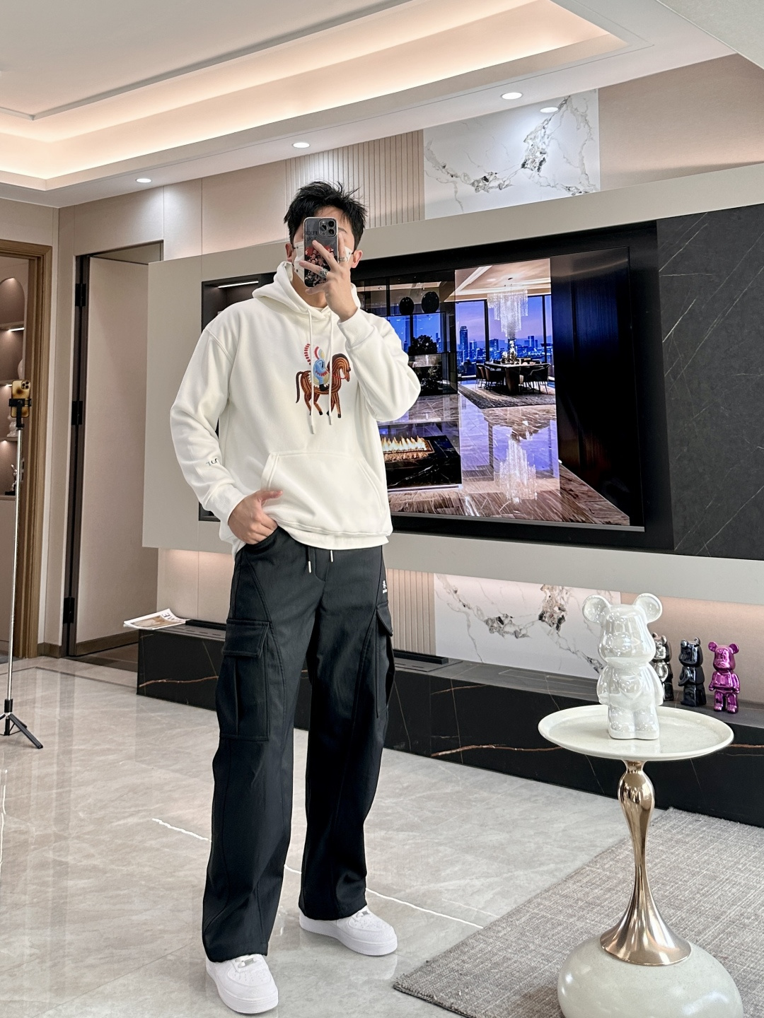 Dior /2025秋冬新品 马年限定/本命年宝宝快入定制顶级卫衣棉，面料特别有质感，冬季必备单品，保暖