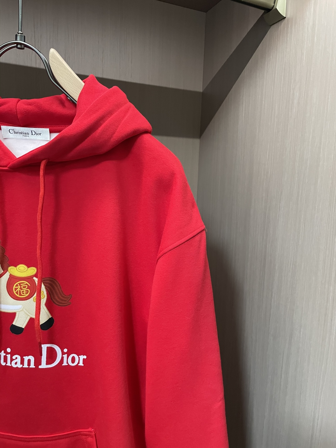Dior /2025秋冬新品 马年限定/本命年宝宝快入定制顶级卫衣棉，面料特别有质感，冬季必备单品，保暖