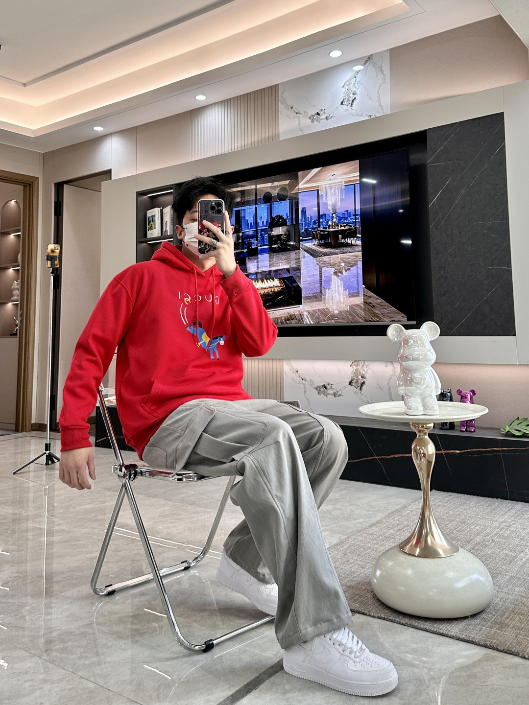 Gucc /2025秋冬新品 马年限定/本命年宝宝快入定制顶级卫衣棉，面料特别有质感，冬季必备单品，保暖