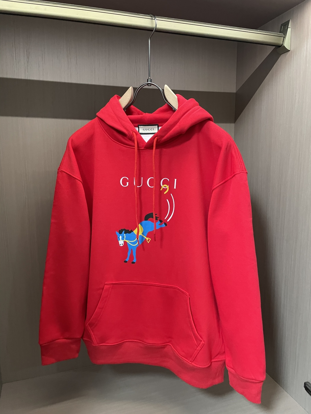 Gucc /2025秋冬新品 马年限定/本命年宝宝快入定制顶级卫衣棉，面料特别有质感，冬季必备单品，保暖