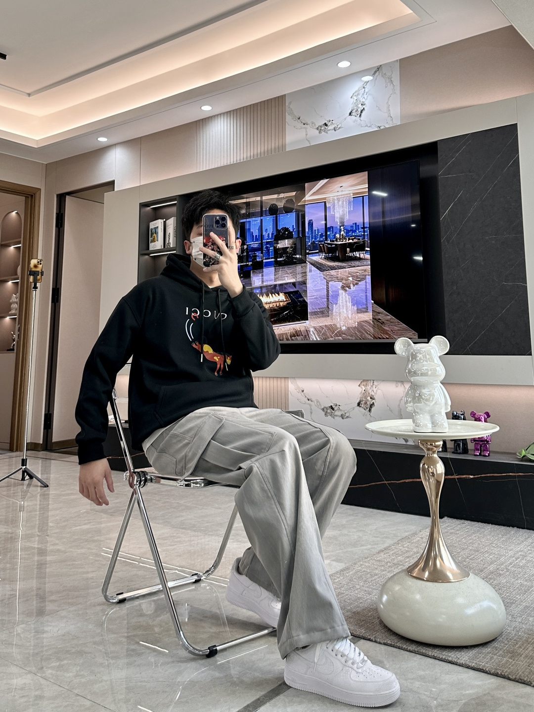 Gucc /2025秋冬新品 马年限定/本命年宝宝快入定制顶级卫衣棉，面料特别有质感，冬季必备单品，保暖